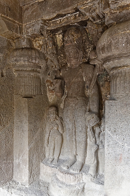 Grottes d'Ellora-Grottes bouddhistes-097